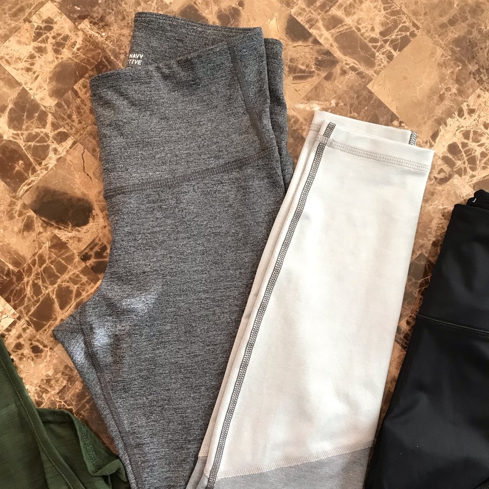 Full length high waisted leggings